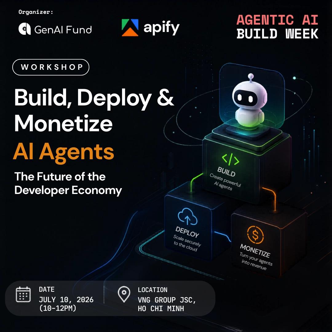 Build, Deploy & Monetize AI Agents: The Future of the Developer Economy — Agentic AI Build Week Workshop