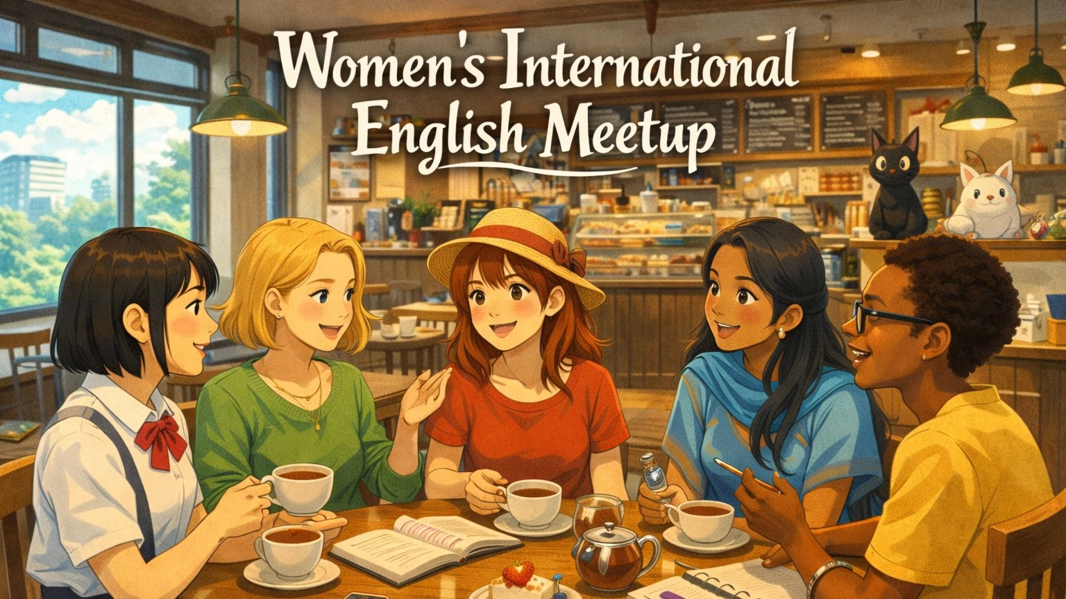 🎀💝 Women’s International English Meetup