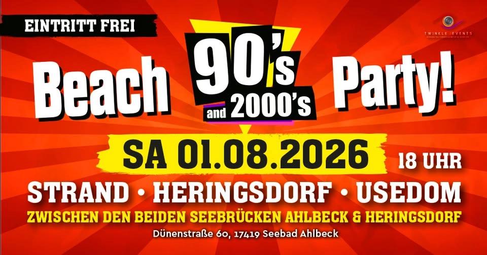 Beach Party w/ Strand Heringsdorf - Usedom