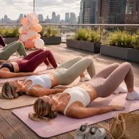 Rooftop Pilates, Karoake & Pizza