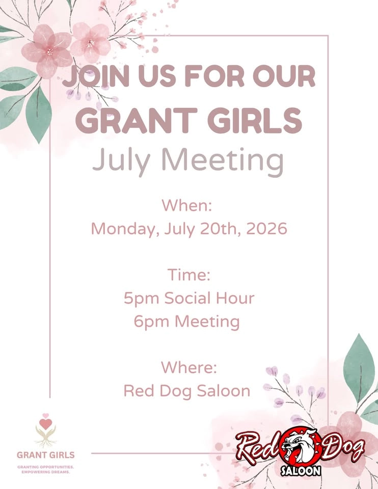 Grant Girl's July Meeting