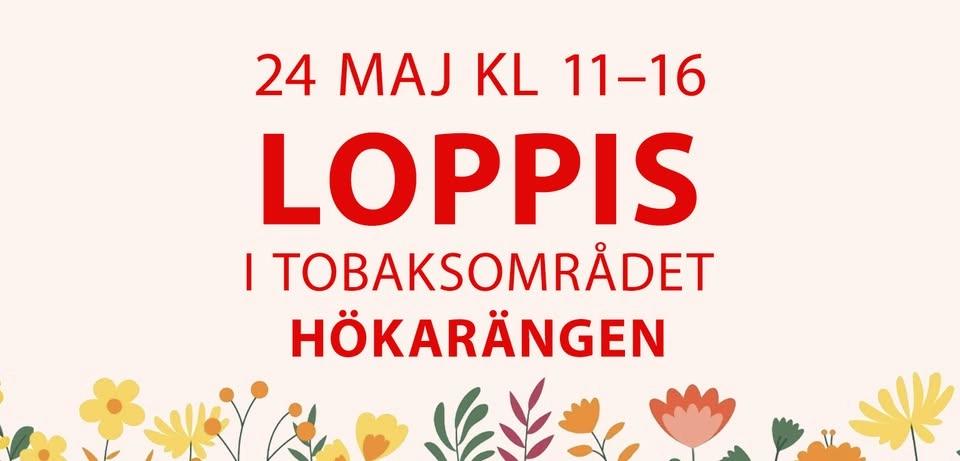 Loppis i Tobaksområdet i Hökarängen