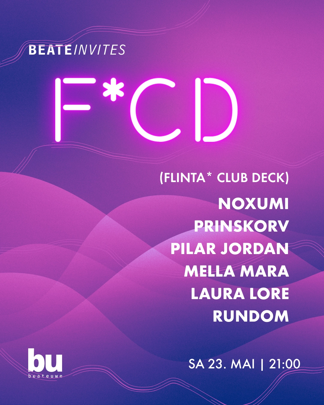 Beate Invites /// FLINTA* CLUB DECK