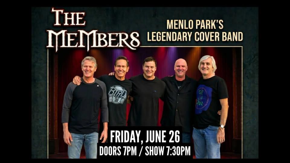 The Members - Menlo Park's Legendary Cover Band - at The Guild