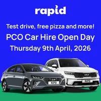 PCO Car Hire Open Day - Free Sign Up