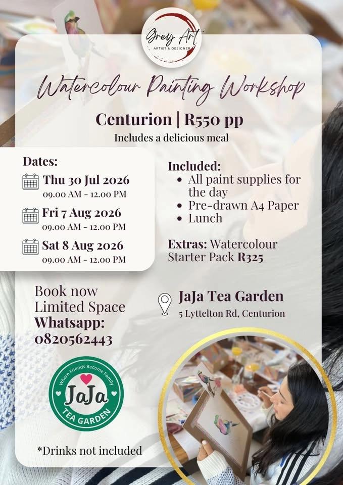 Watercolour Workshop | Centurion