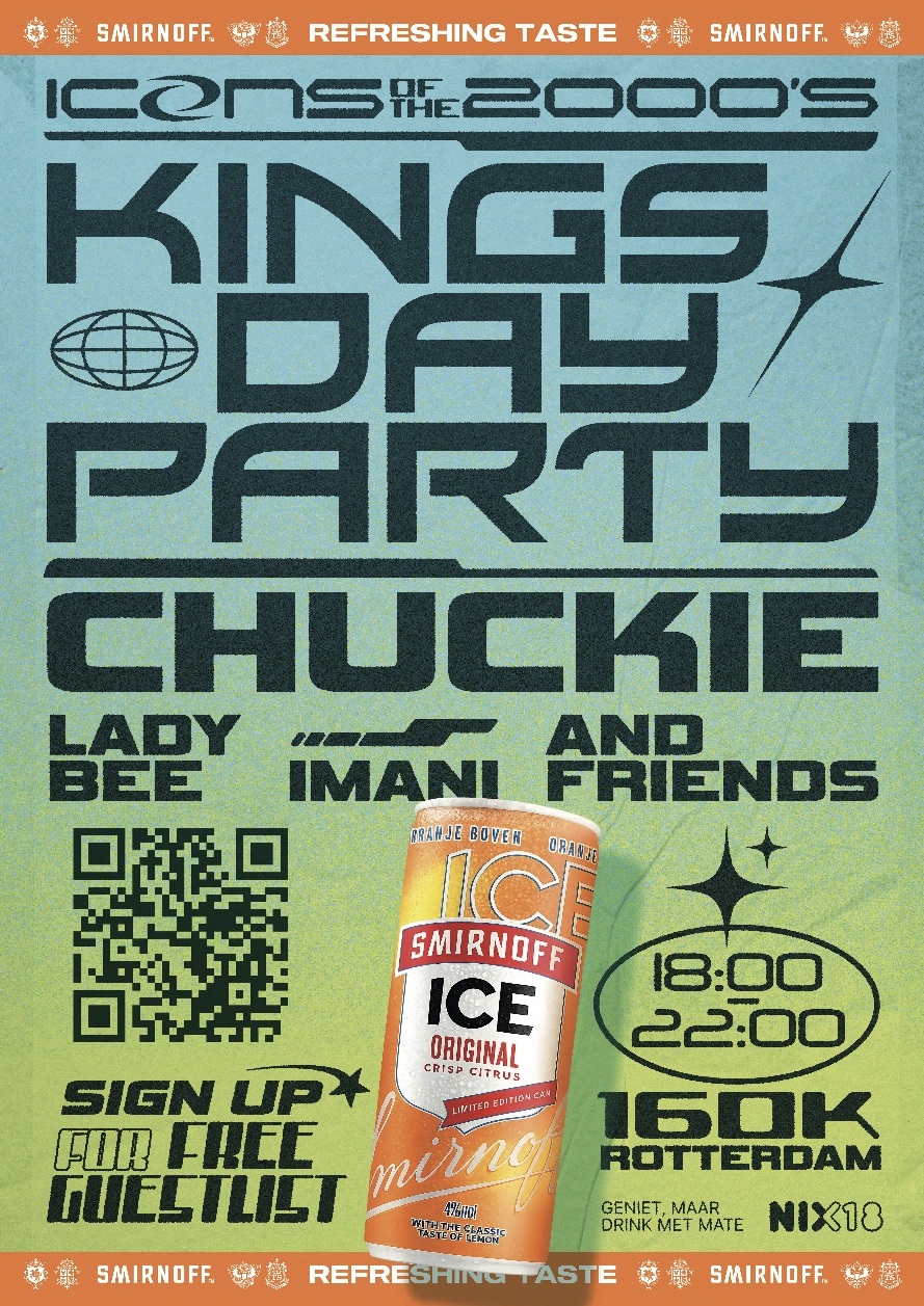 SMIRNOFF ICE PRESENTS ICONS OF THE 2000s KINGS DAY PARTY