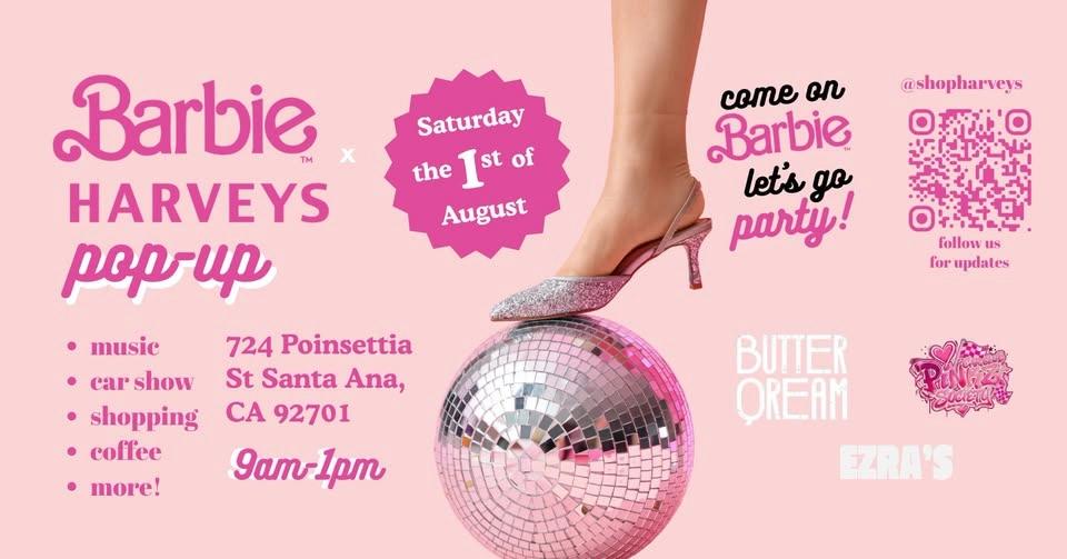 Barbie x Harveys Pop-up Experience