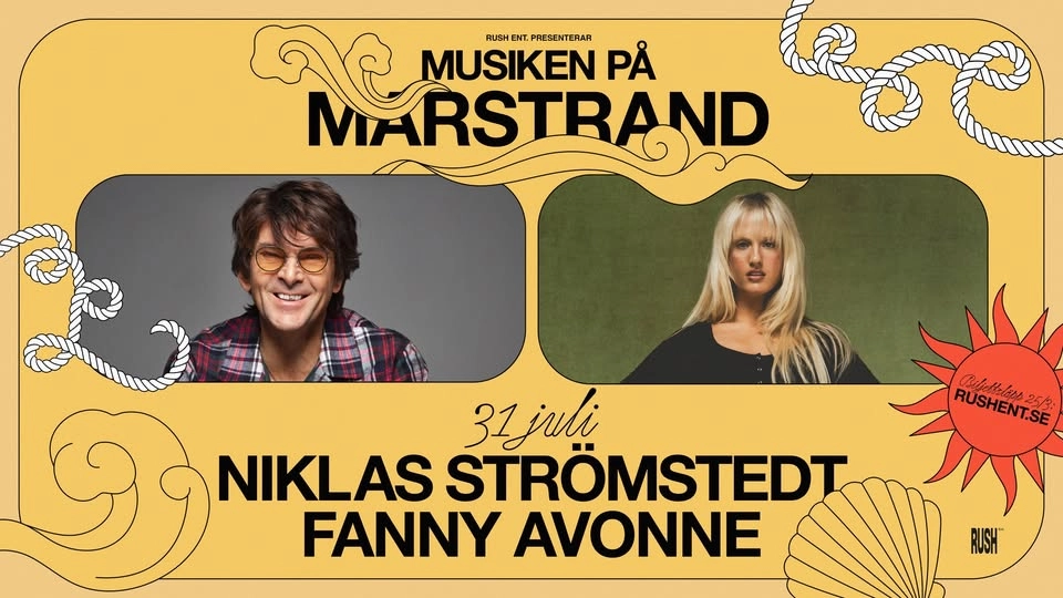 Niklas Strömstedt + Fanny Avonne | Musiken på Marstrand