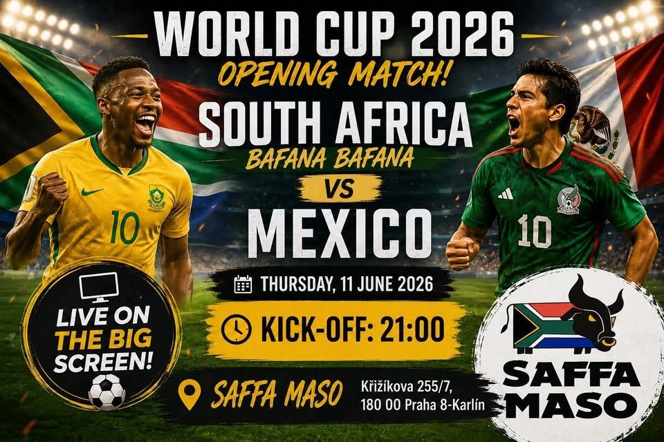 Opening game bafana bafana vs Mexico ⚽️ 🇿🇦 🇲🇽
