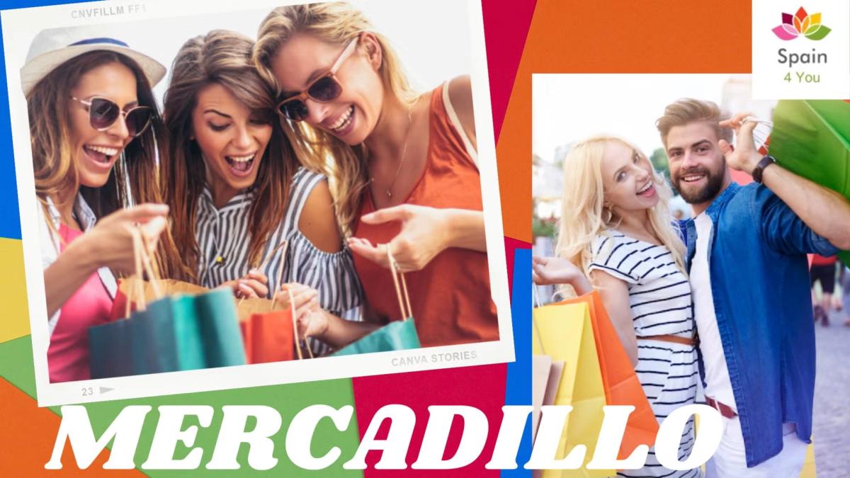 🛍️🛍️SHOPPING MORNING IN A TYPICAL SPANISH MERCADILLO🛍️🛍️