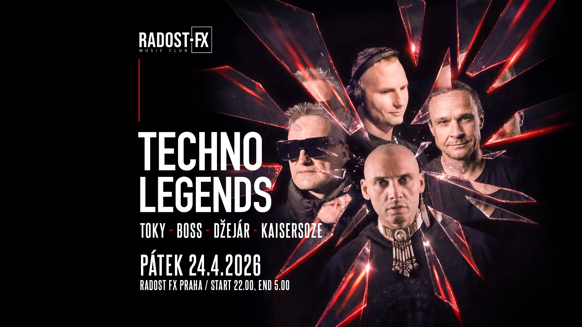 TECHNO LEGENDS • RADOST FX • 24.4.2026