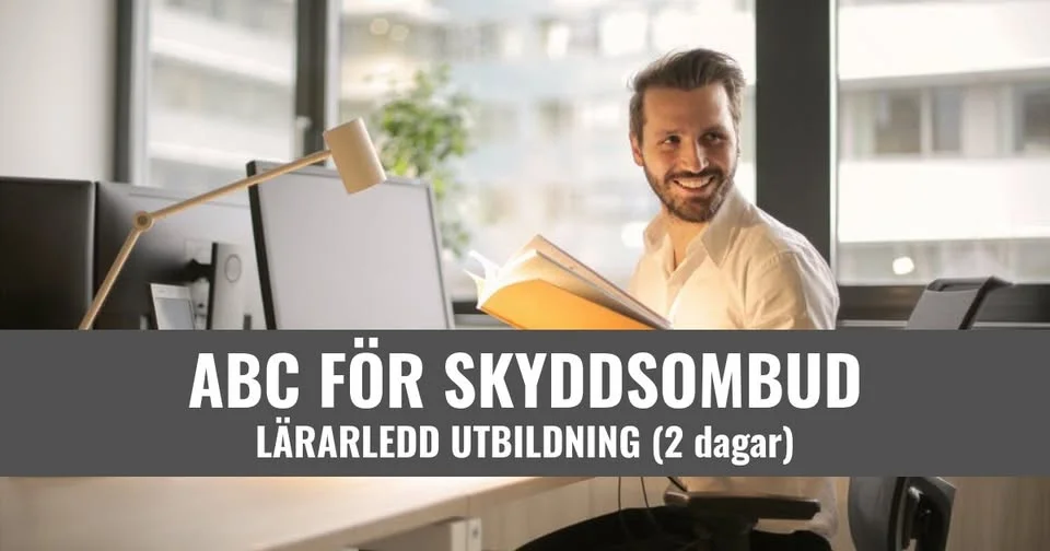 ABC för Skyddsombud - Malmö - 8 900 SEK/ pers.