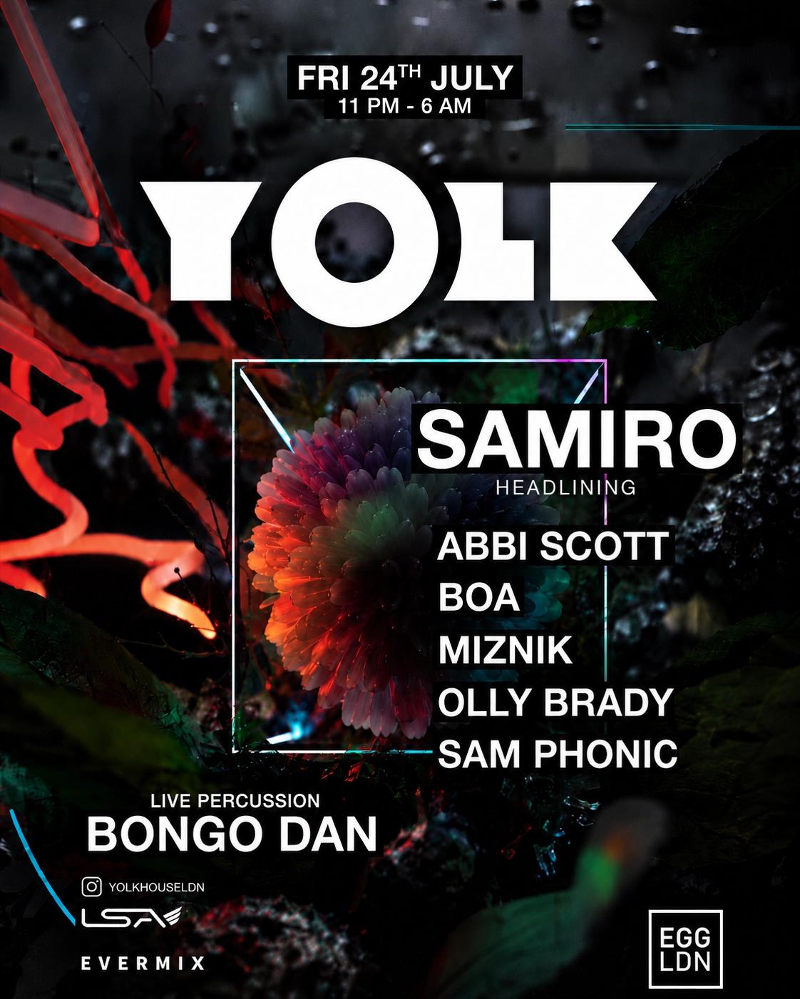 YOLK: House & Tech-House Nights at EGG LDN