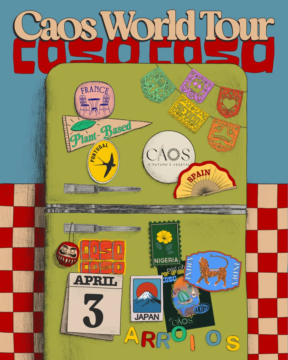 Pop-up CAOS World Tour