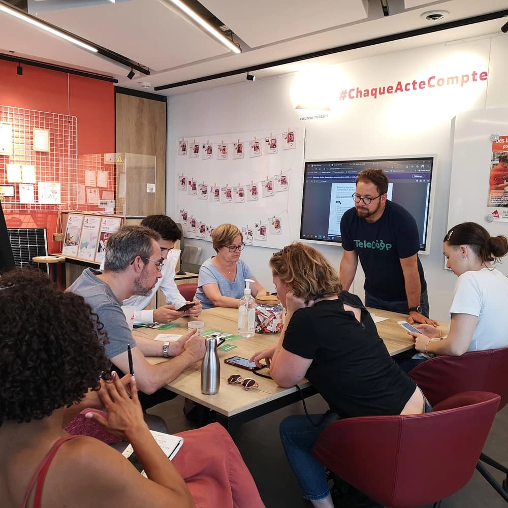 TeleCoop x La Louve : atelier