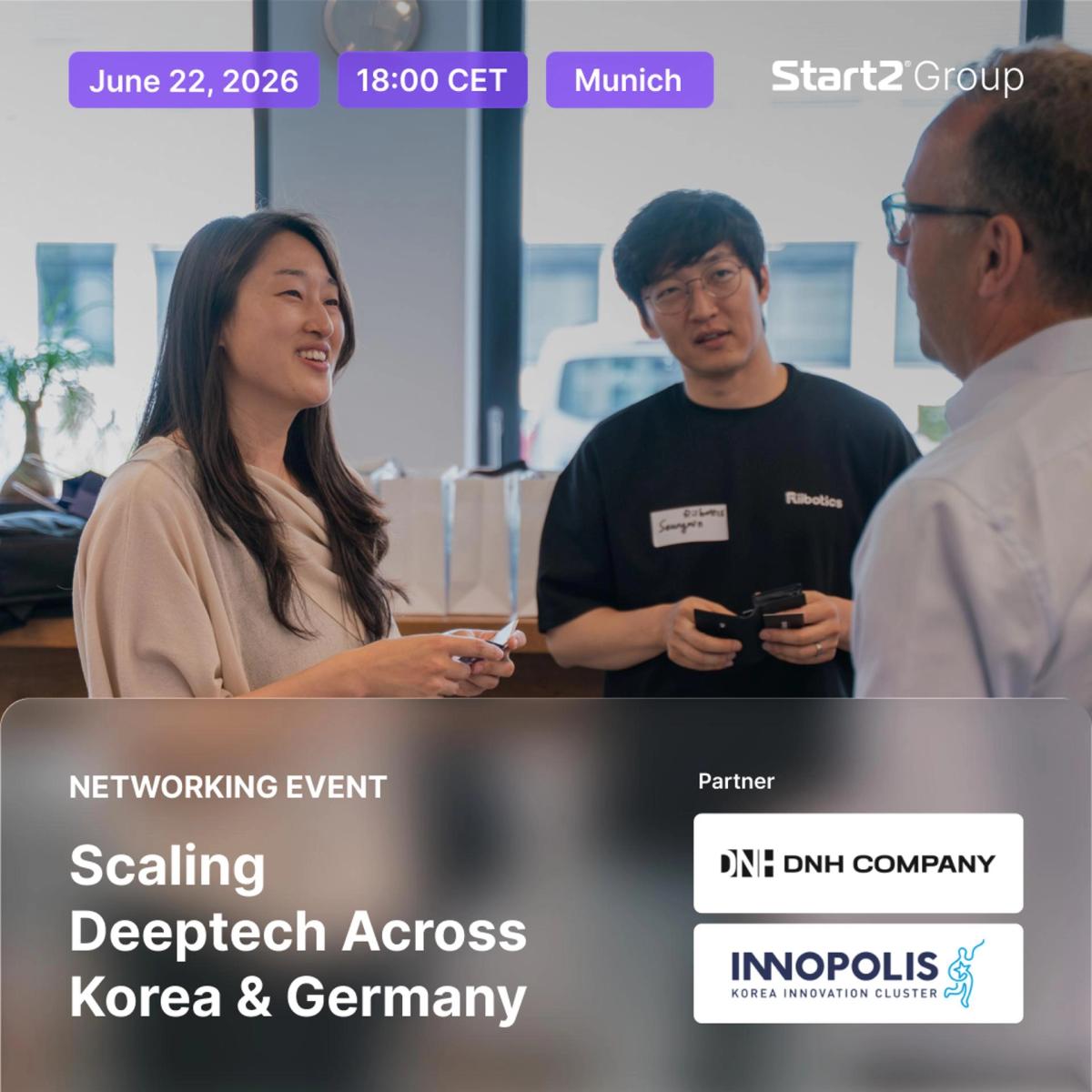 Scaling Deeptech Across Korea & Germany : Networking Evening