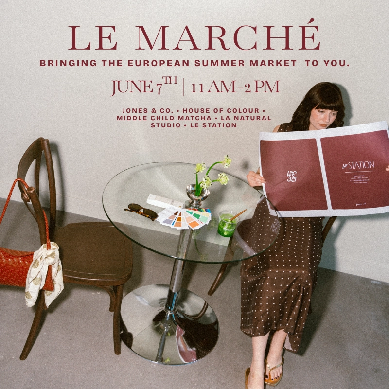 Le Marché: Bringing you a European-inspired Market at Le Station