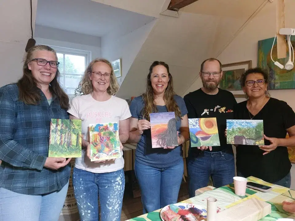 Måla och skåla i påsk på Rastaborg/ Ekerö med ArtbyKatri