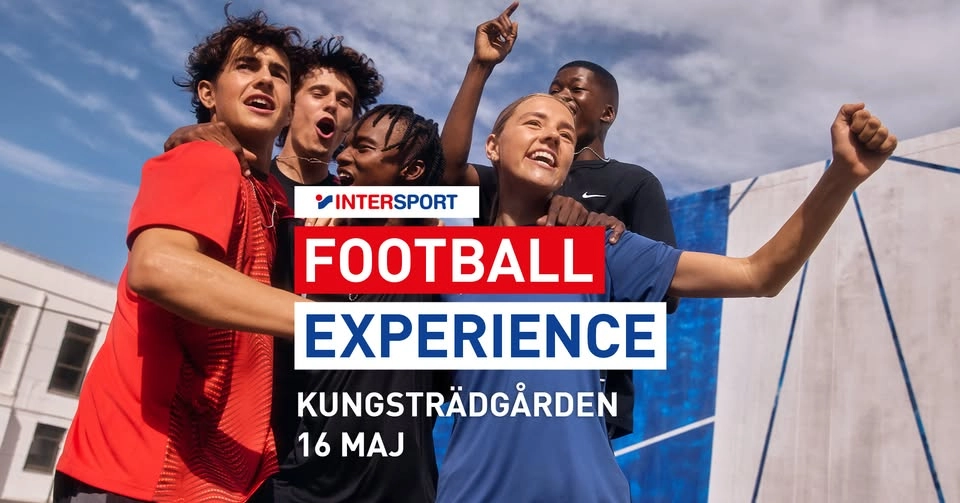 INTERSPORT Football Experience i Kungsträdgården Stockholm | Spela, testa & vinn!