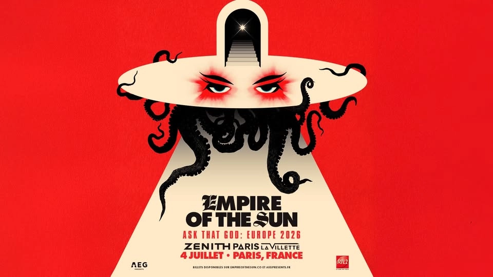 Empire of the Sun • Zénith Paris, La Villette • 4 juillet 2026