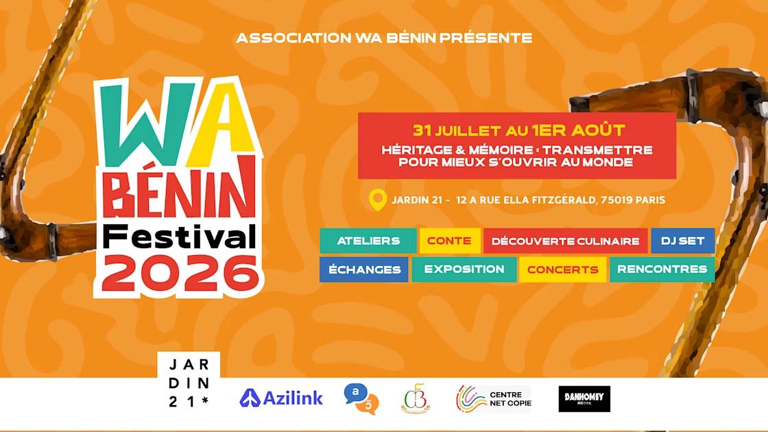 Festival Wa Bénin X Jardin21 - Open Air