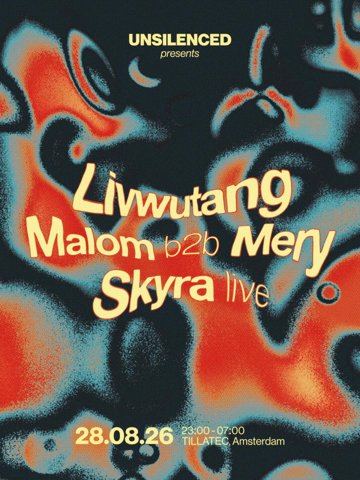 Unsilenced with livwutang, Mery b2b Malom, skyra (live)
