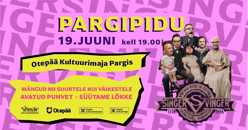 Jaanikuu PARGIPIDU ansambliga SINGER VINGER