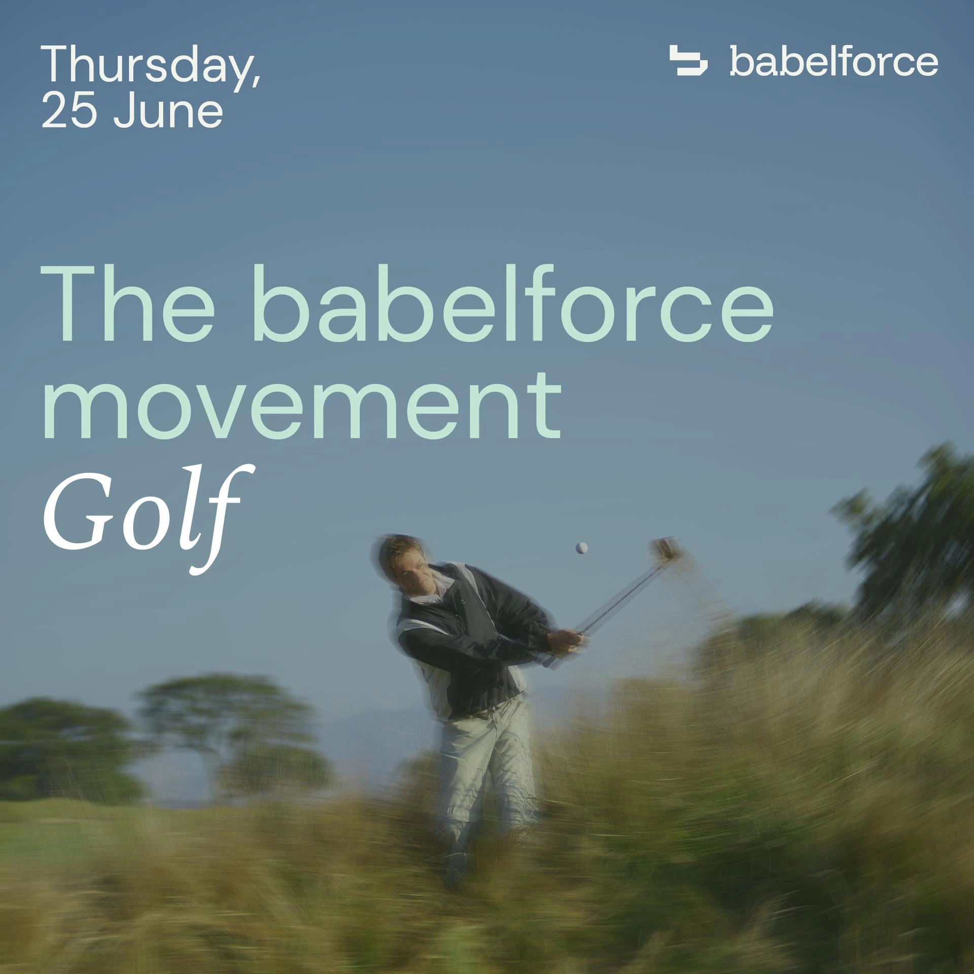 Driving CX Forward – a golf networking event