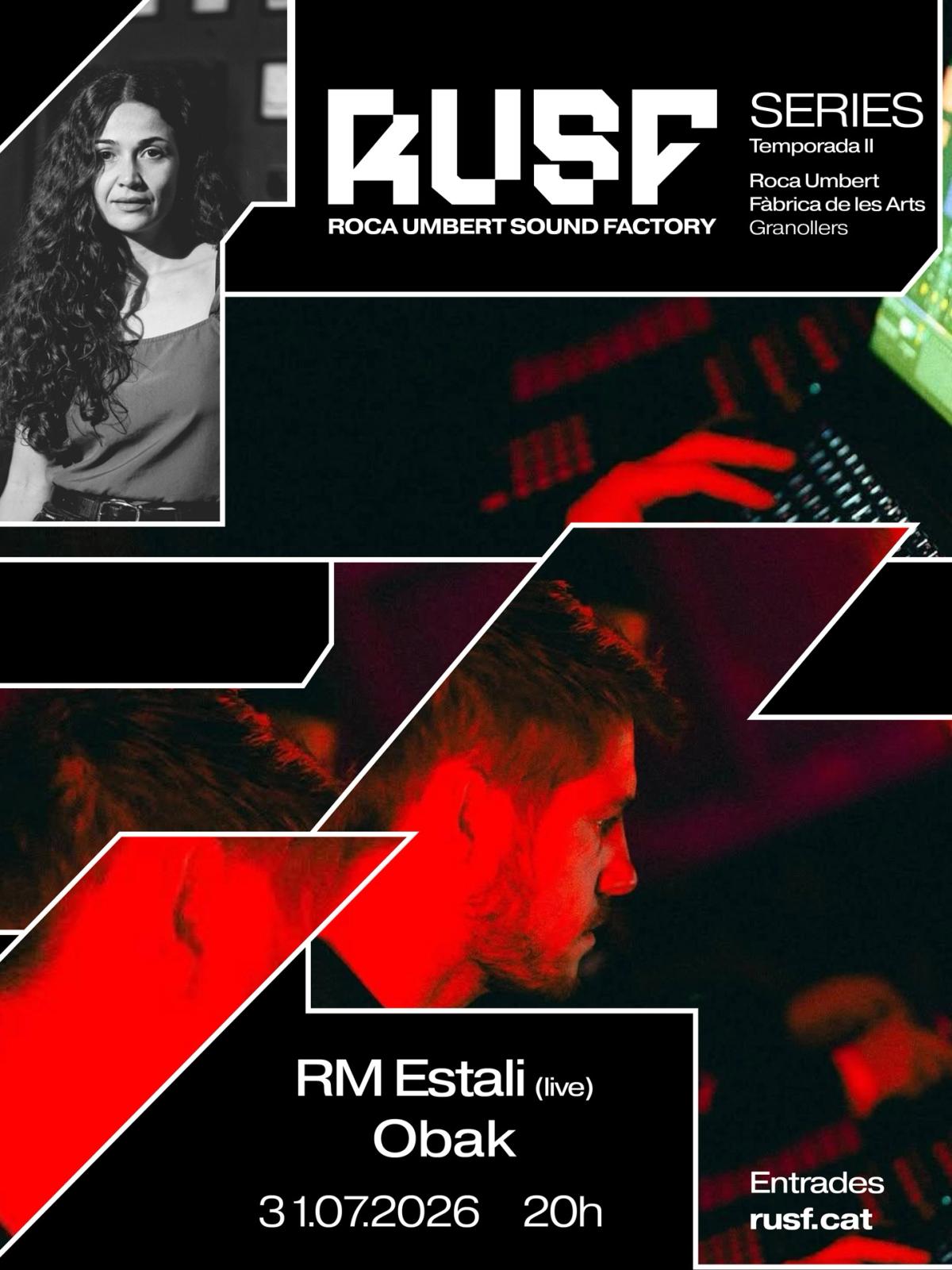 RUSF Series: RM Estali (live) + Obak