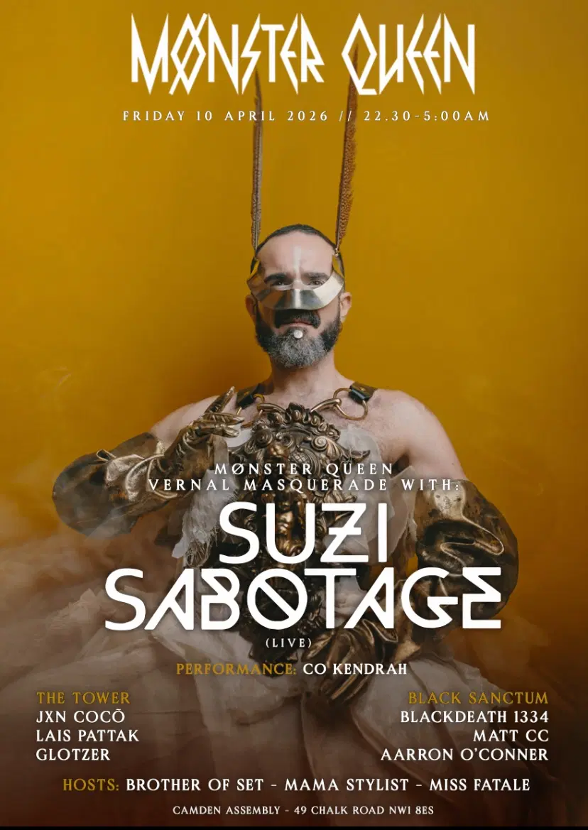 Mønster Queen - VERNAL MASQUERADE WITH SUZIE SABOTAGE