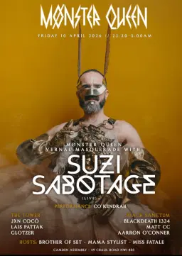 Mønster Queen - VERNAL MASQUERADE WITH SUZIE SABOTAGE