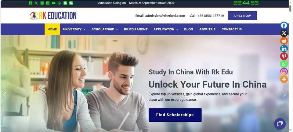 Scholarship 🇨🇳🇨🇳🇨🇳China
