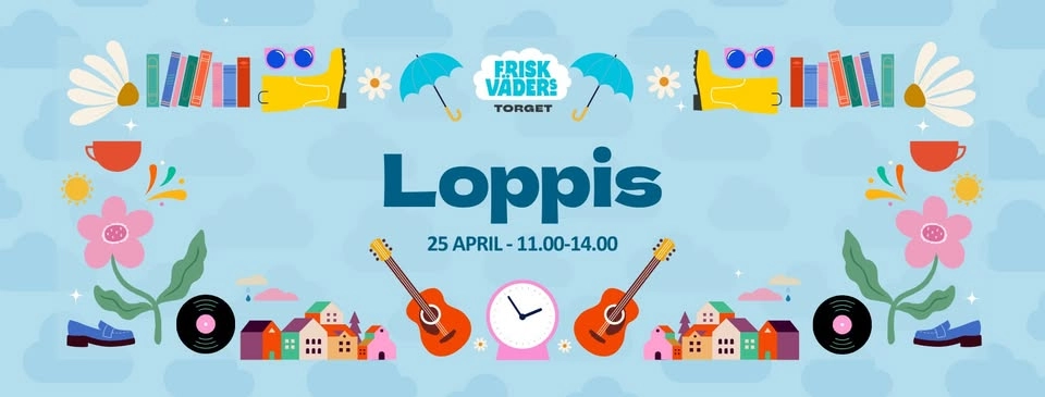 Loppis på Friskväderstorget!