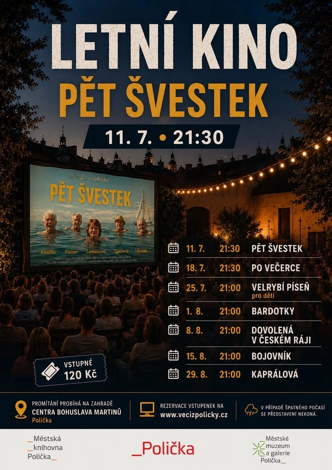 Letní kino - Pět švestek