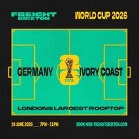 World Cup Showdown: Germany v Ivory Coast Live Screening