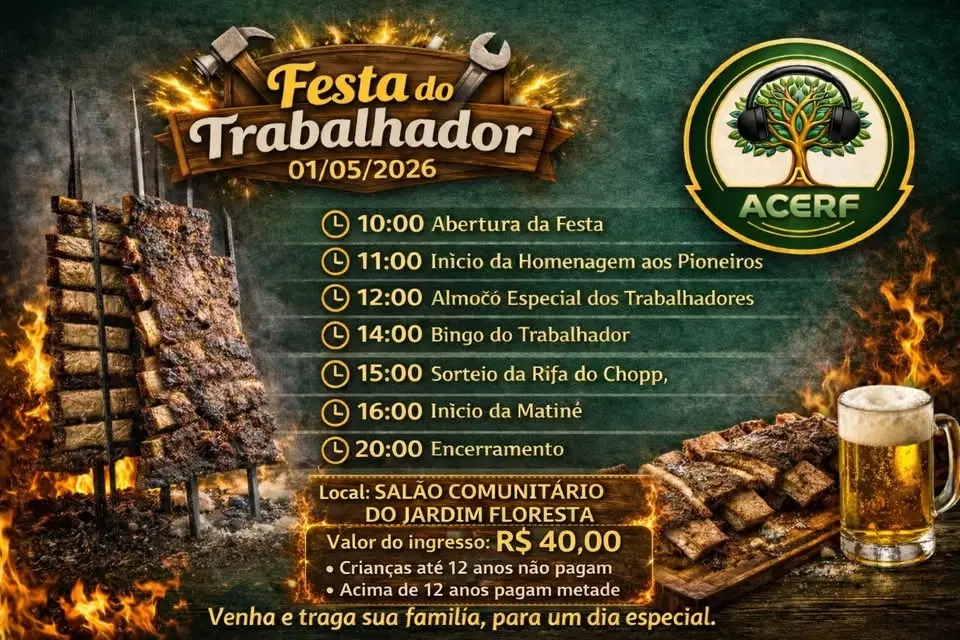 FESTA DO TRABALHADOR REGIÃO NORTE