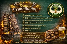 FESTA DO TRABALHADOR REGIÃO NORTE