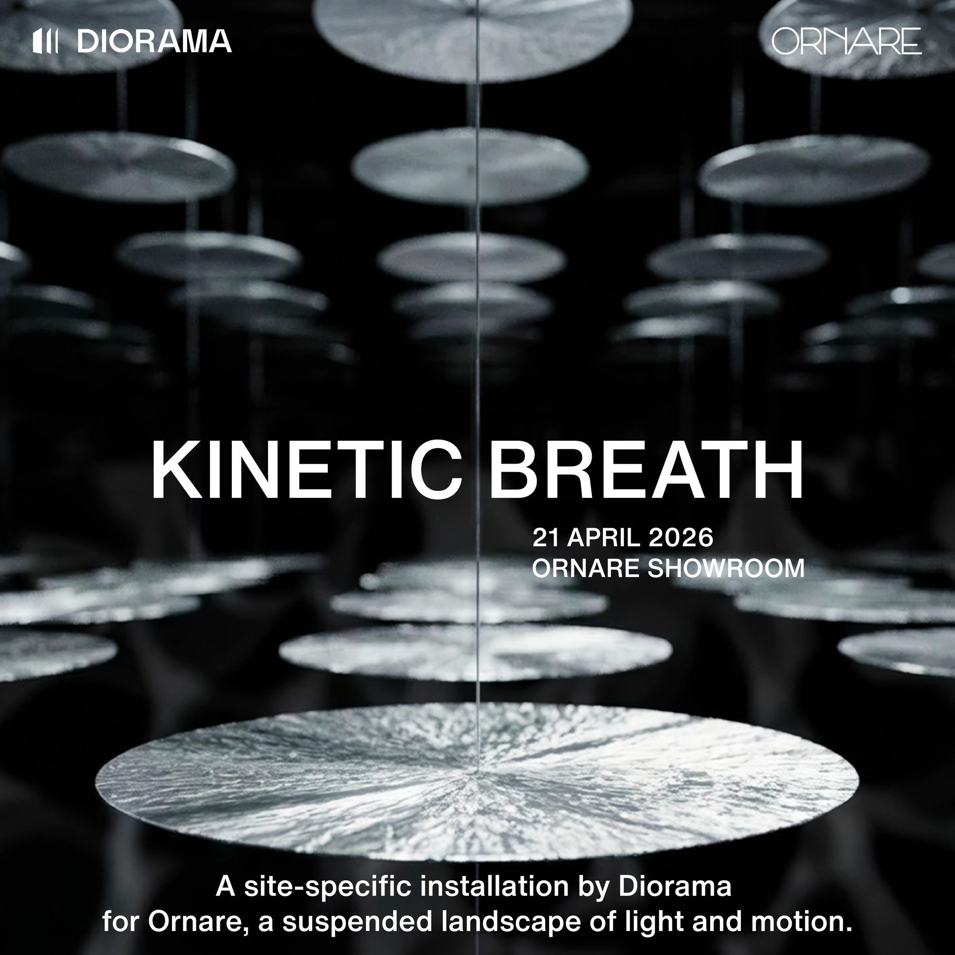 Diorama's Kinetic Breath Opening Party @Milan Design Week