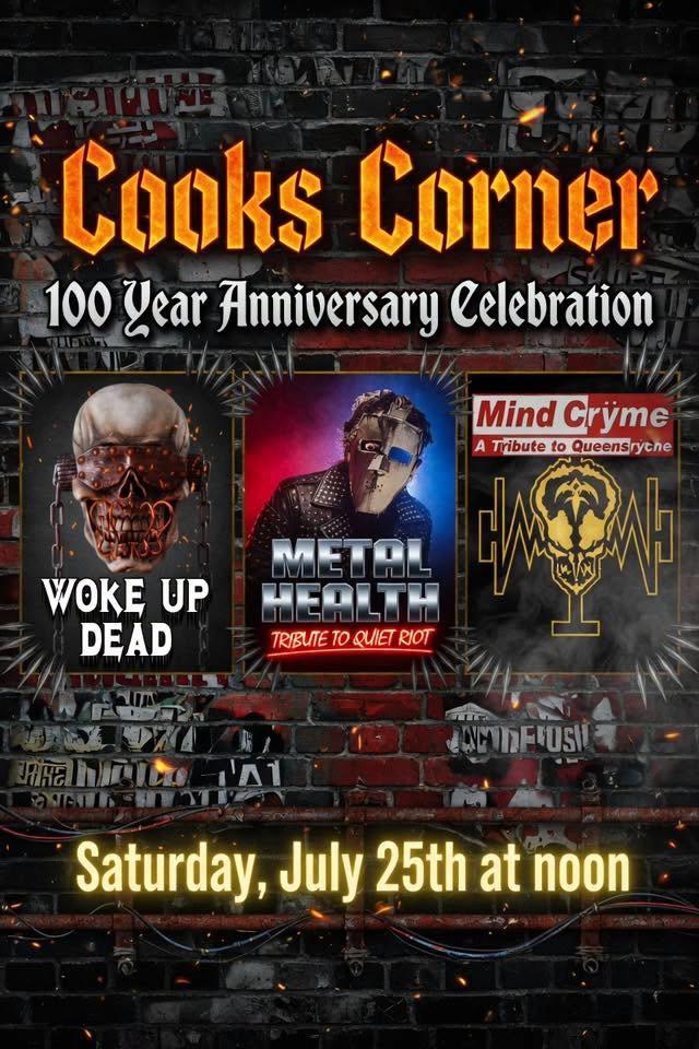 Mind/Crÿme @ Cooks Corner with Woke Up Dead & Metal Health