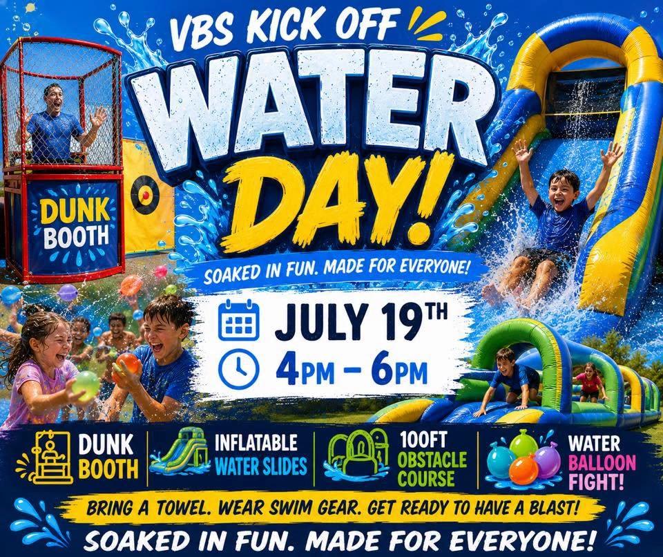 Water Day-VBS Kick Off