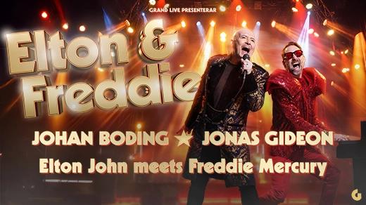Elton John meets Freddie Mercury