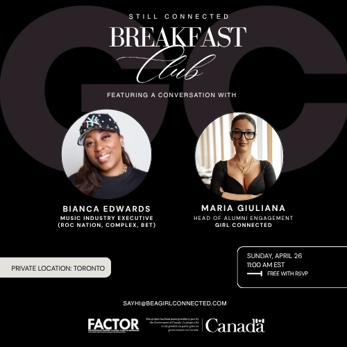 Still Connected: Breakfast Club featuring a conversation with Bianca Edwards