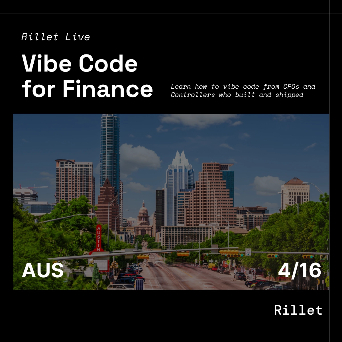 Vibe Code for Finance — Austin