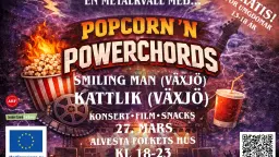 Popcorn'n Powerchords - Metalkväll för ungdomar