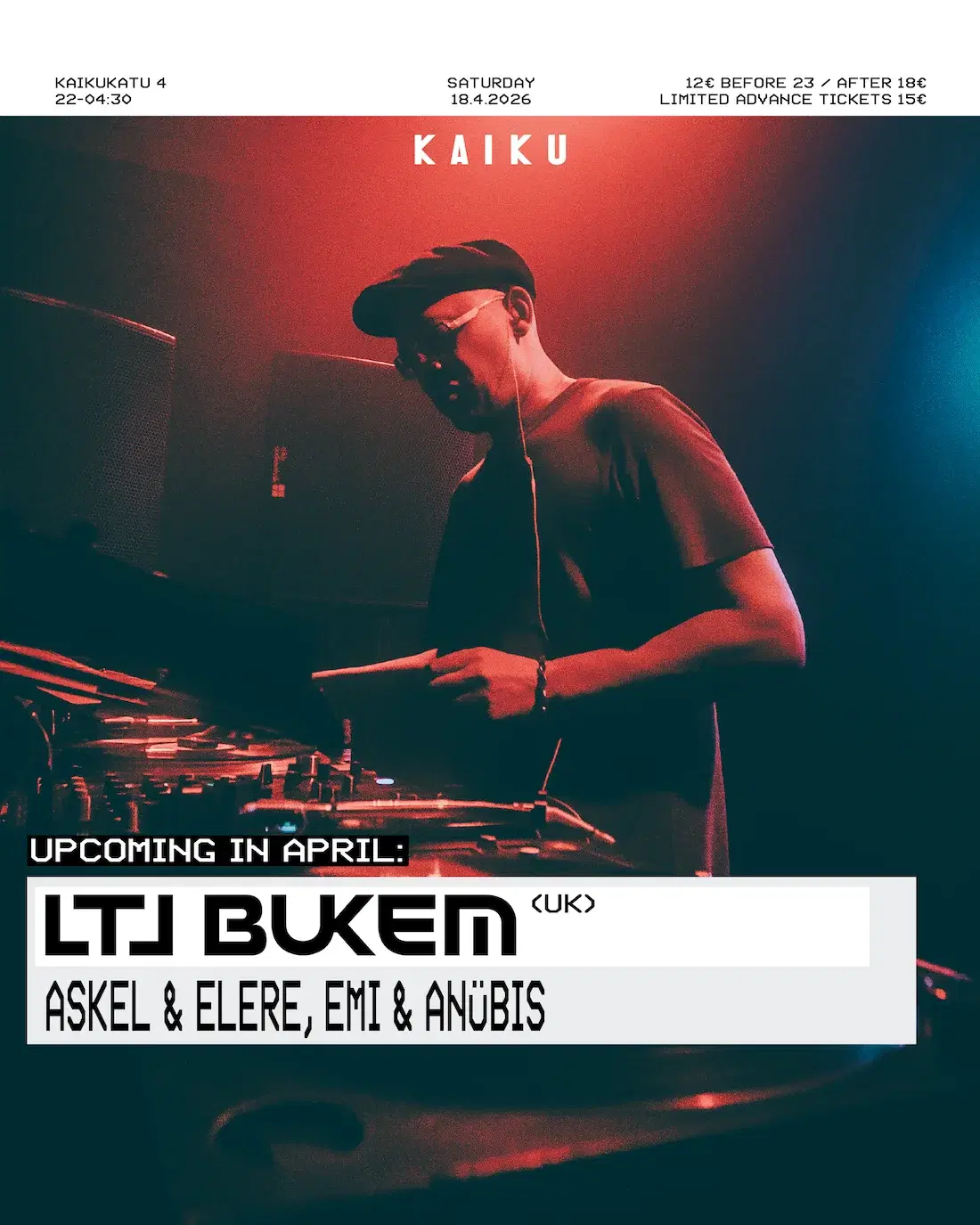 Kaiku presents: LTJ Bukem