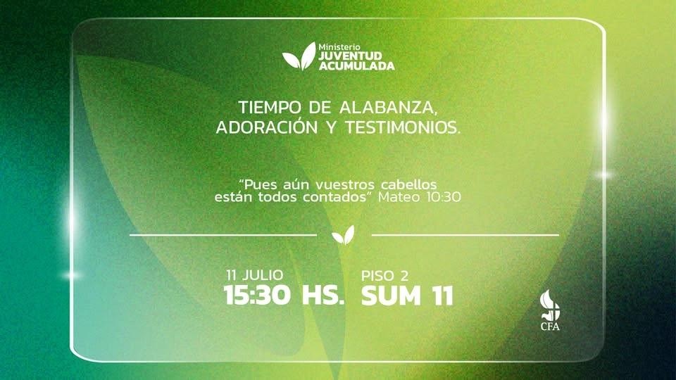 Juventud Acumulada | Julio 2026
