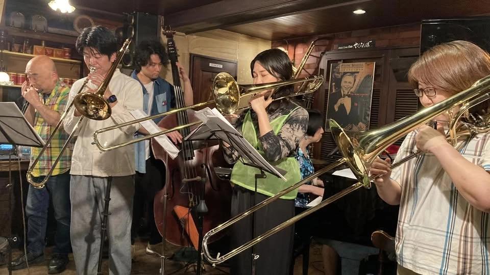 JYN 4Trombone session @さくらんぼ