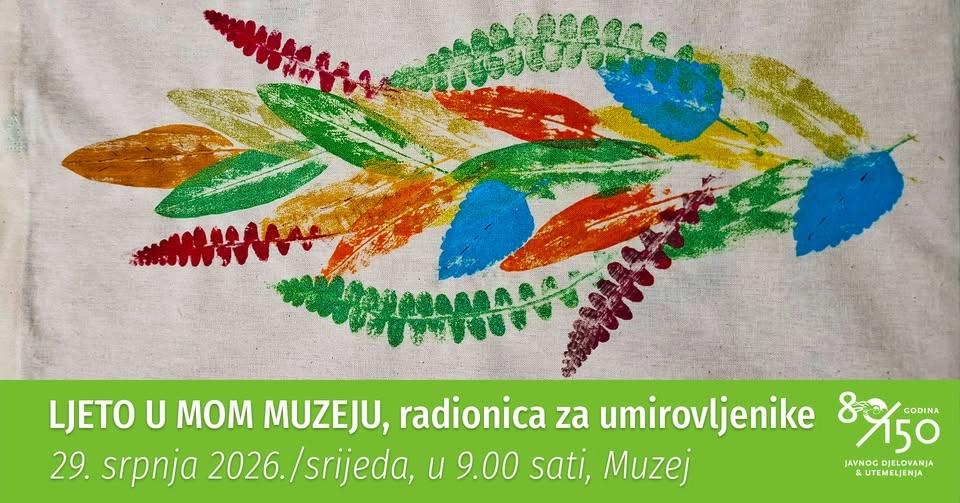 Susret u botaničkom vrtu, RADIONICA ZA UMIROVLJENIKE