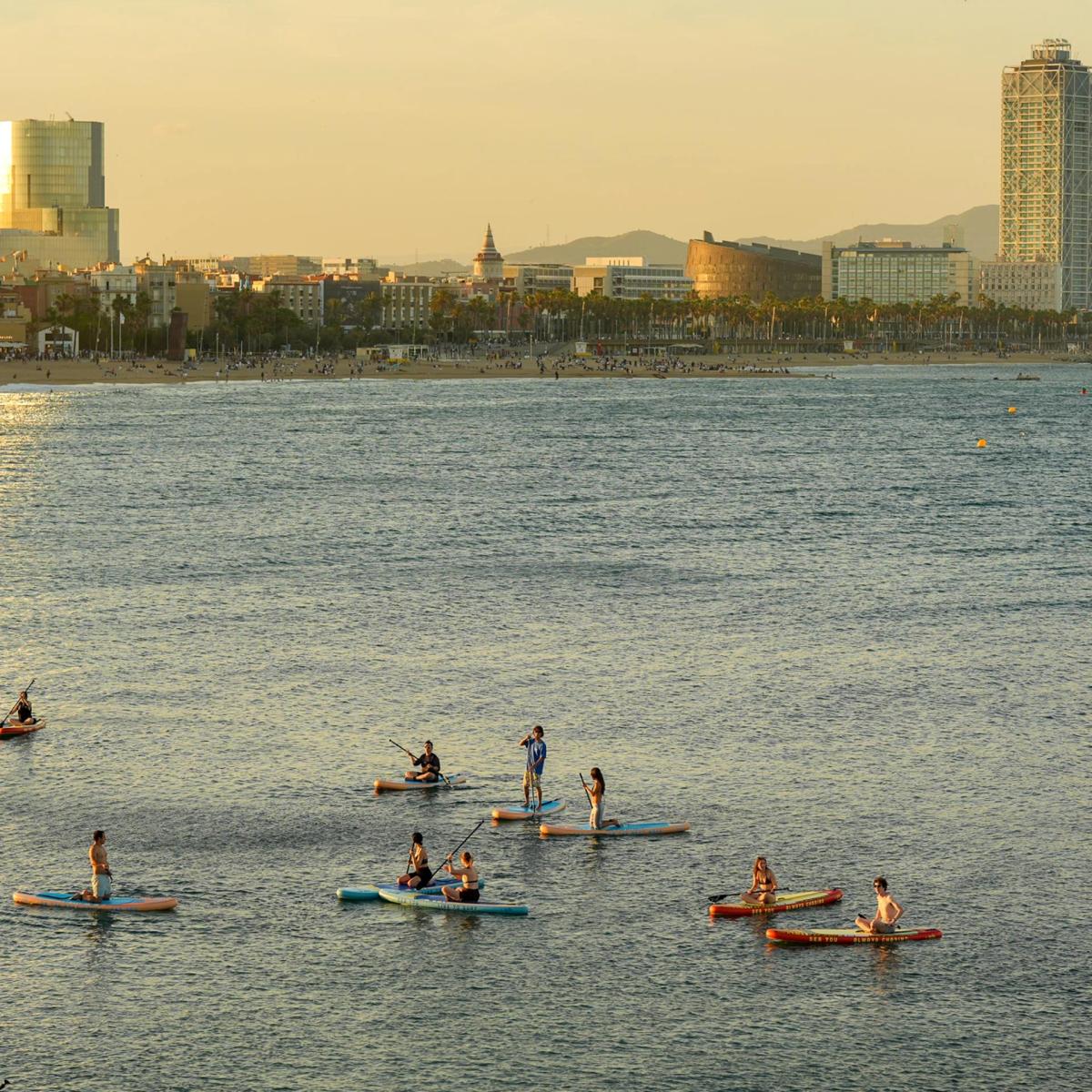 🌅🏄♂️ Sunset Paddle Surf